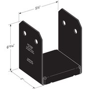 Simpson Strong Tie Simpson StrongTie APVB 6 in H X 55 in W 16 Ga Steel Adjustable Post Base APVB66